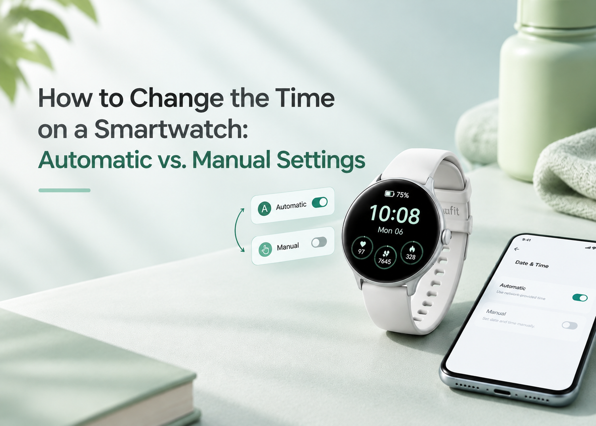 How to Change the Time on a Smartwatch: Automatic vs. Manual Settings
